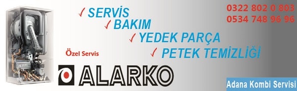 adana alarko kombi servisi