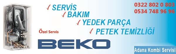 adana beko kombi servisi