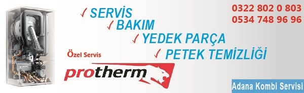 adana protherm kombi servisi